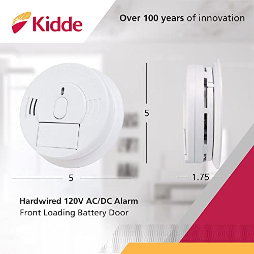 Kidde FireX Hardwire Smoke Detector Alarm with Battery Backup | Model 21006931