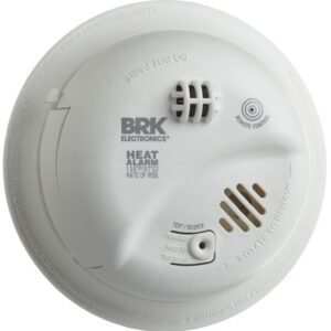 First Alert Hardwired Heat Alarm with Battery Backup, BRK Brands HD6135FB