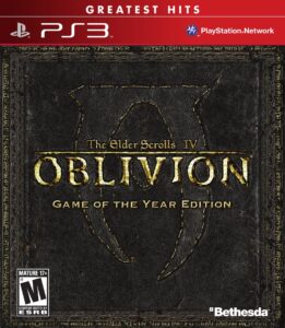 the elder scrolls iv: oblivion - playstation 3 game of the year edition