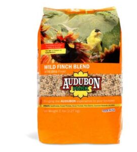 aududon park 12229 wild finch blend wild bird food, 5-pounds