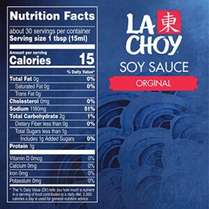 La Choy Soy Sauce, 15 oz