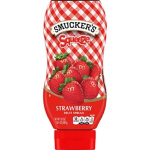 smucker's squeeze strawberry fruit spread, 19.17 fl oz