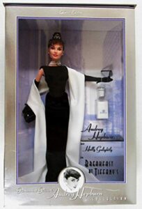 audrey hepburn as holly golightly in breakfast at tiffany's classic edition barbie doll -- new in box