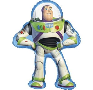 amscan anagram toy story 'buzz lightyear' supershape balloon (1ct)