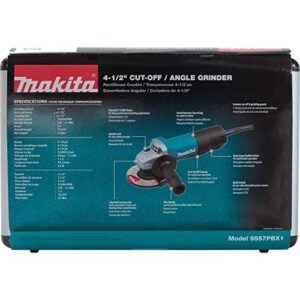 Makita 9557PBX1 4-1/2" Paddle Switch Cut-Off/Angle Grinder