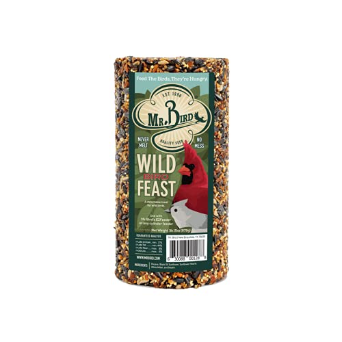 Mr. Bird Wild Bird Feast Birdseed Cylinder - 4" Diameter