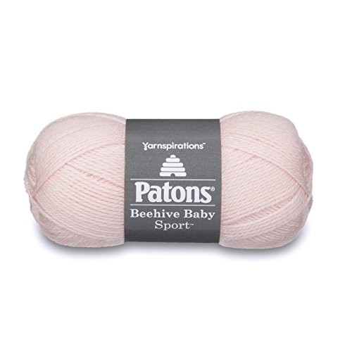 Patons - 24600909420 Beehive Baby Sport Yarn, 3.5 oz, Precious Pink, 1 Ball