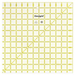 omnigrid r125 quilter's square, 12-1/2 x 12-1/2-inch