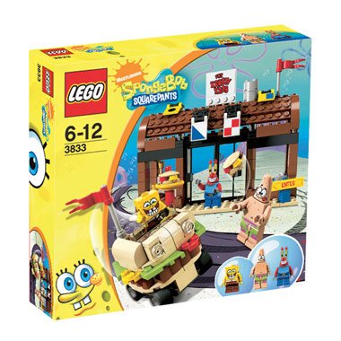 LEGO Krusty Krab Adventures 3833 Spongebob Squarepants