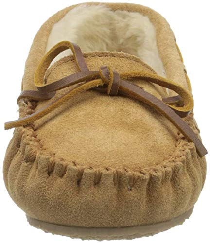 Minnetonka Women's Cally Slipper,Cinnamon,9 M US