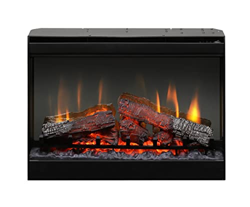 DIMPLEX DF3033ST 33" Electric Fireplace Insert, Model, 120V, 780W, 8.3 Amps, Black