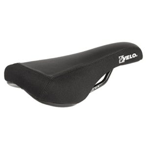 VELO BMX Gel Bicycle Saddle Black, 247x137mm