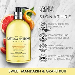 Baylis & Harding Mandarin and Grapefruit Cleansing Hand Wash (500ml)
