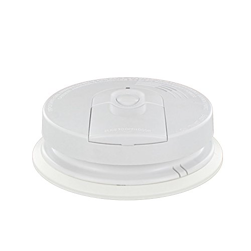 Kidde I4618AC Alarm Hardwire Smoke Detector with 9V Backup and Front Load Battery Door | Model i4618, White