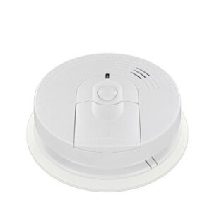 Kidde I4618AC Alarm Hardwire Smoke Detector with 9V Backup and Front Load Battery Door | Model i4618, White