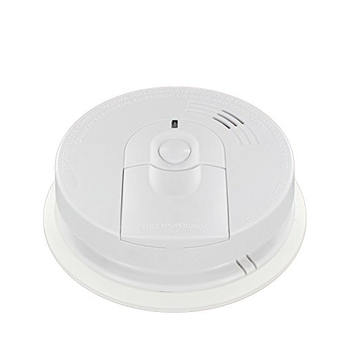 Kidde I4618AC Alarm Hardwire Smoke Detector with 9V Backup and Front Load Battery Door | Model i4618, White