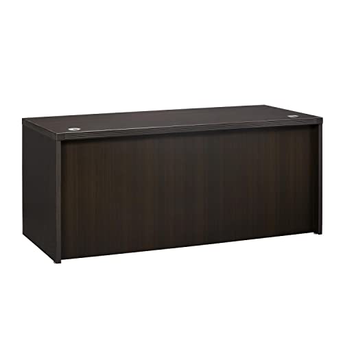 Safco Mayline ARD7236LDC Aberdeen Desk, 72", Mocha Laminate