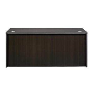 Safco Mayline ARD7236LDC Aberdeen Desk, 72", Mocha Laminate