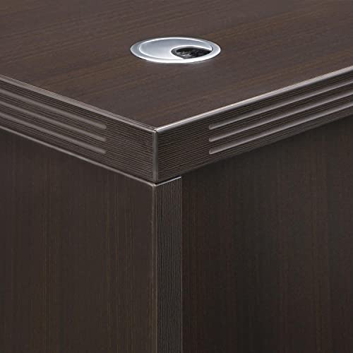 Safco Mayline ARD7236LDC Aberdeen Desk, 72", Mocha Laminate