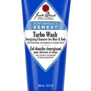 Jack Black Turbo Wash Energizing Cleanser for Hair & Body, 10 Fl Oz