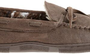 MUK LUKS Men's Paul Slipper, Chocolate, 11