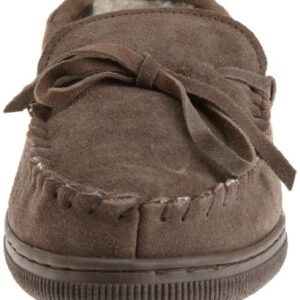 MUK LUKS Men's Paul Slipper, Chocolate, 11