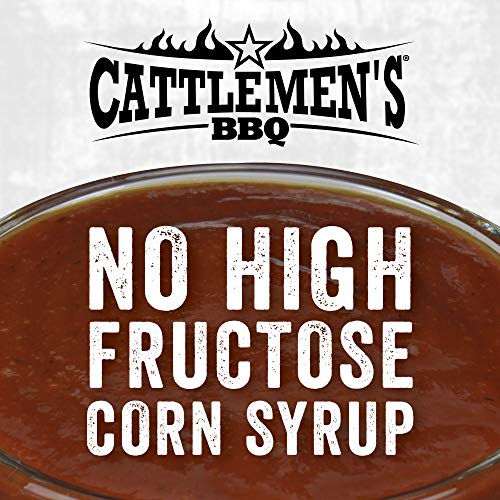 Cattlemen's Memphis Sweet BBQ Sauce, 1 gal - One Gallon of Sweet Memphis Barbeque Sauce, Best on Wings, Ribs, Burgers and More