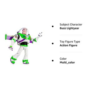 Disney Advanced Talking Buzz Lightyear Action Figure 12" (Official Disney Product)