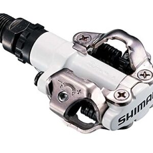 Shimano SPD PD-M520 Clipless Pedals (White)