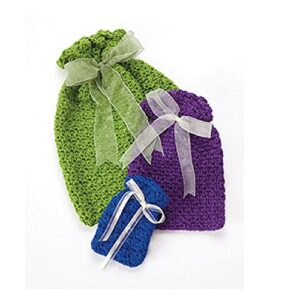 Caron Simply Soft Party Yarn, 3 oz, Medium Worsted 4 Gauge, - Royal - For Crochet, Knitting & Crafting