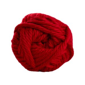 lion brand yarn hometown yarn, bulky yarn for knitting and crocheting, cincinnati red, 192 foot (pack of 1)
