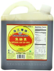 pearl river bridge superior soy sauce, light, 60 ounce