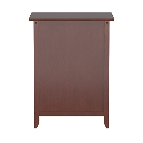 Winsome Wood Eugene Accent Table, Walnut