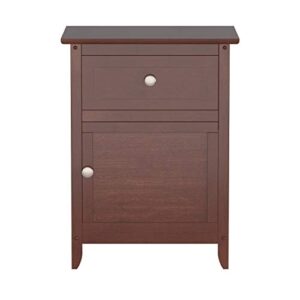 Winsome Wood Eugene Accent Table, Walnut