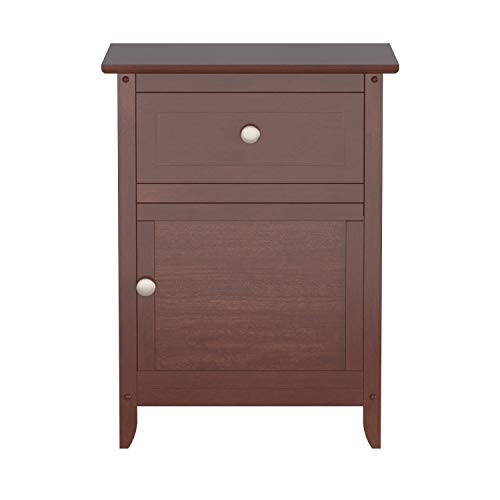 Winsome Wood Eugene Accent Table, Walnut