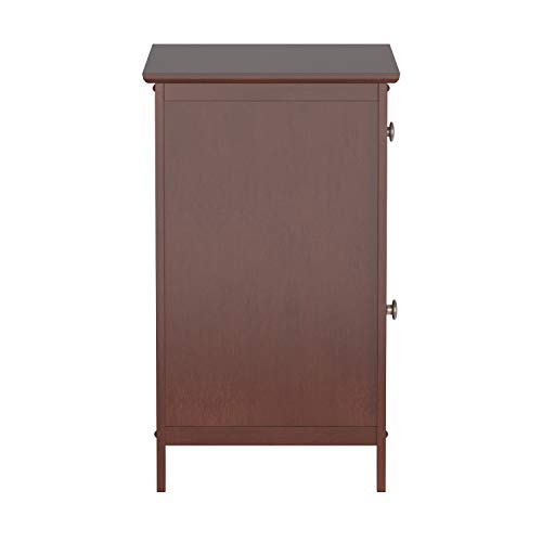 Winsome Wood Eugene Accent Table, Walnut