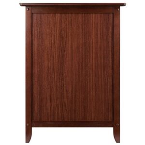 Winsome Wood Eugene Accent Table, Walnut