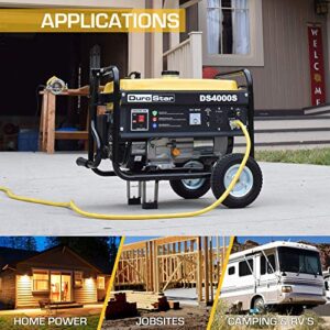 DuroStar DS4000S Portable Generator, Yellow/Black