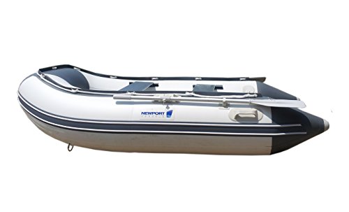 Newport 8ft 10in Dana Inflatable Sport Tender Dinghy Boat - 3 Person - 10 Horsepower - USCG Rated