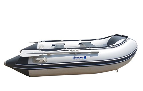 Newport 8ft 10in Dana Inflatable Sport Tender Dinghy Boat - 3 Person - 10 Horsepower - USCG Rated