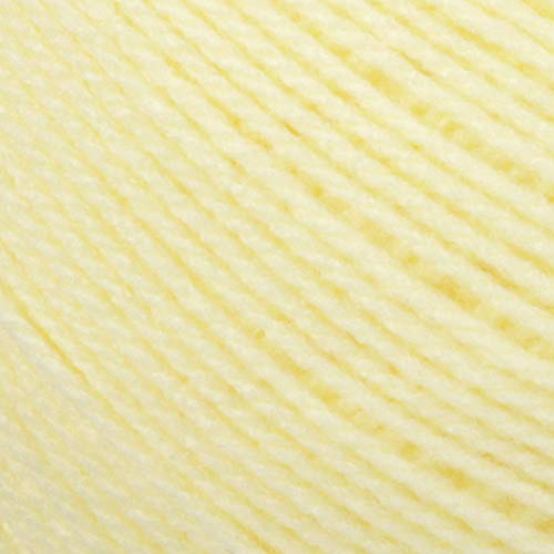 Bernat Big Ball Baby Solid Yarn - (3) Light Gauge 100% Acrylic - 12.3 oz - Yellow - Machine Wash & Dry