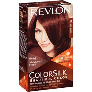 revlon colorsilk hair color, [31] dark auburn 1 ea (pack of 6)