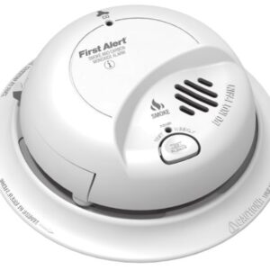 First Alert BRK SCO2B Smoke and Carbon Monoxide (CO) Detector with 9V Battery , White