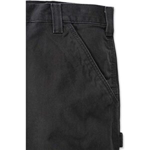 Carhartt Men's Relaxed Fit Twill Utility Work Pant, Black, 34W x 32L