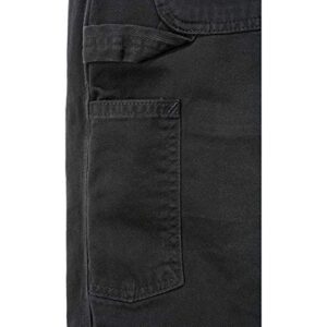 Carhartt Men's Relaxed Fit Twill Utility Work Pant, Black, 34W x 32L