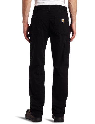 Carhartt Men's Relaxed Fit Twill Utility Work Pant, Black, 34W x 32L