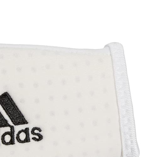 adidas Football Helmet Chin-Strap Pad, White, One Size