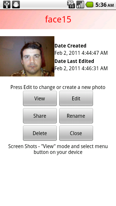 Faces for Android