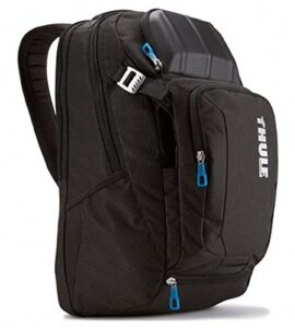 thule crossover 32l backpack - 15inch macbook pro / 15.6inch pc/tablet compatible - crush proof sunglass/tech pocket - travel backpack - carry on sized backpack