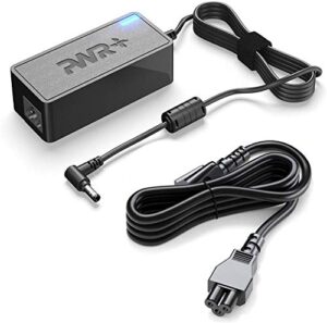 pwr ac adapter for asus monitor power supply: ul listed 65w extra long 12 ft cord tuf gaming vs228h-p vs239h vg245h vs248h-p vg278q mx279 mx279h mx27aq mx239h vx228h vx238h vx248h rog swift pg278q